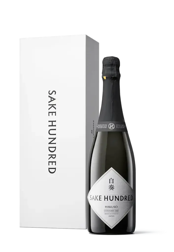 Sake Hundred Hakuso Sparkling Sake | Cuvees.com
